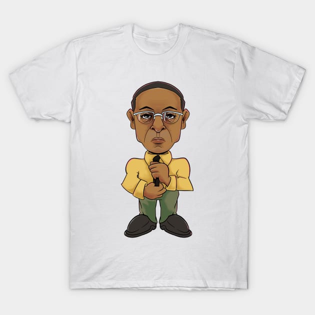 Chibi Gus Fring T-Shirt by Hojyn